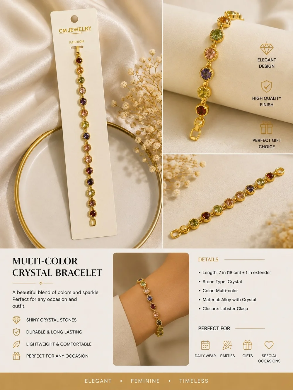 N/A elegant 18k